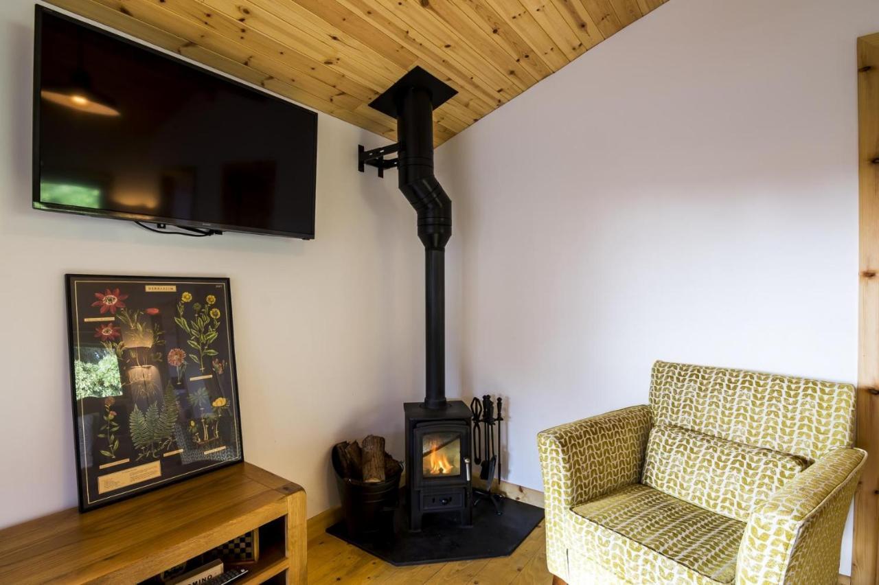 Fern Lodge - 2 Bedroom Log Cabin - Saint Florence - Tenby מראה חיצוני תמונה
