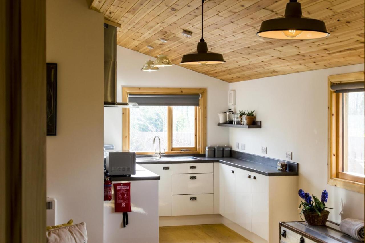 Fern Lodge - 2 Bedroom Log Cabin - Saint Florence - Tenby מראה חיצוני תמונה