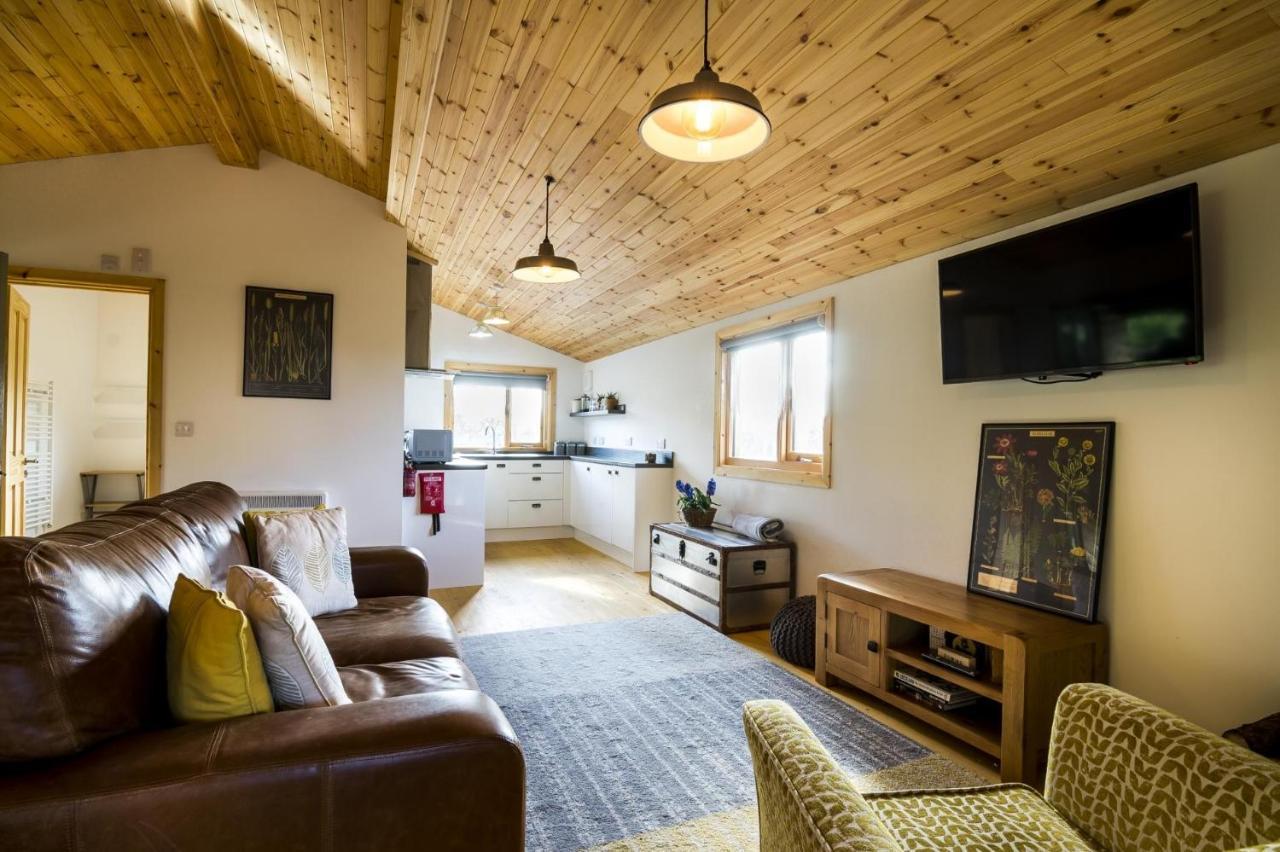 Fern Lodge - 2 Bedroom Log Cabin - Saint Florence - Tenby מראה חיצוני תמונה