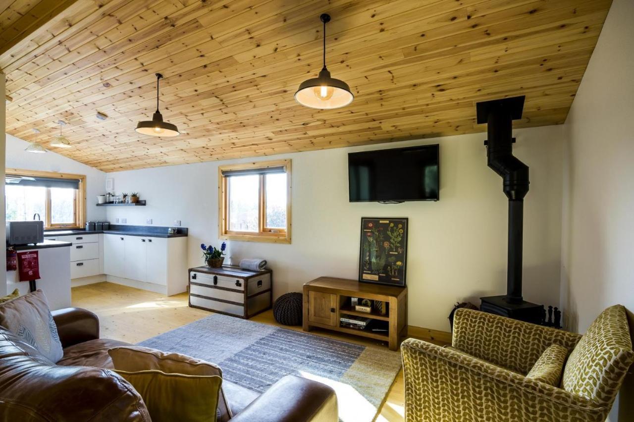 Fern Lodge - 2 Bedroom Log Cabin - Saint Florence - Tenby מראה חיצוני תמונה